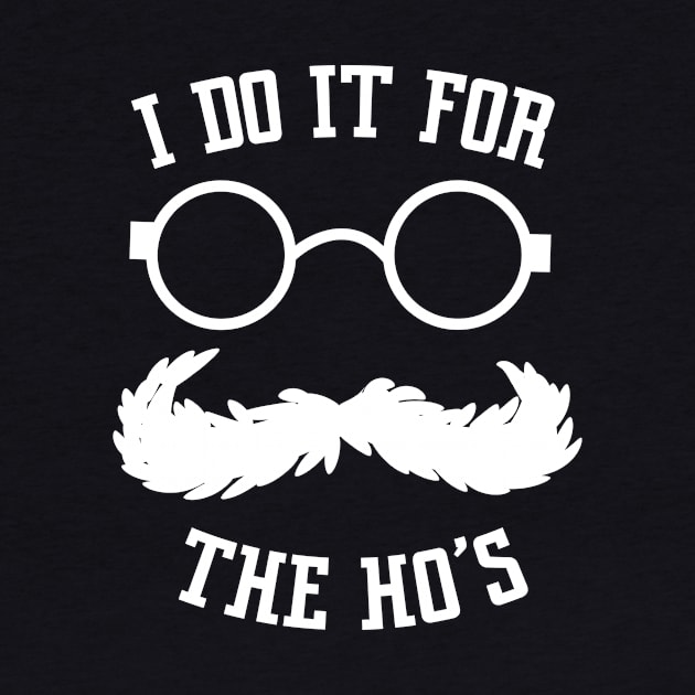 i do it for the hos ho's hoes Christmas shirt naughty santa shirt ho ho ho shirt Rude Christmas Shirt by OutfittersAve